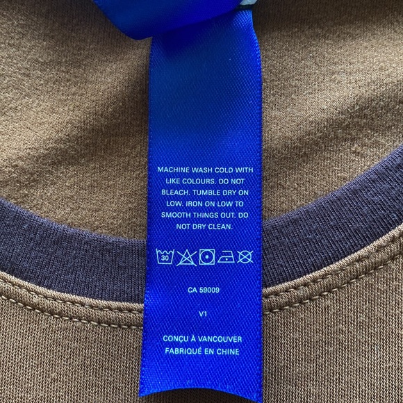 Two Tone Brown Kit and Ace Baseball Tee - Size S - Picture 7 of 8